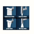 ÇOK SATAN Çok Fonksiyonlu Musluk Başlığı | 4 Su Modu | Geniş Uyumlu Adaptör Seti | Mutfak ve Banyo Uyumlu