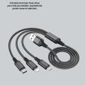 ÇOK SATAN Çoklu USB Şarj Kablosu – 1,2m Hızlı Şarj, 3A Güçlü Akım