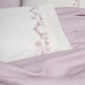 ÇOK SATAN Cotton Box Serenity Bambu Çift Kişilik Pike Takımı Vaila Lila