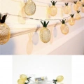 ÇOK SATAN Dekoratif Pilli Pineapple Ananas Pilli Şerit Led Işık (1 Metre)