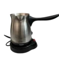 ÇOK SATAN Elektrikli Cezve 800 Watt Paslanmaz Çelik Türk Kahve Makinesi Saplı