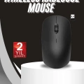 ÇOK SATAN Ergonomik Tasarım Kablosuz Siyah Mouse Hassas Uzun Ömürlü