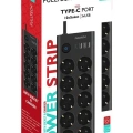 ÇOK SATAN Ftr14 Type-c Girişli Akım Korumalı 10’lu Priz, 3 Usb