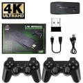 ÇOK SATAN Game Stick 20000 Oyun Kablosuz Çift Kol Retro Oyunlar Game Stick Atari 2.4g 4K