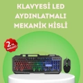 ÇOK SATAN Gaming Klavye ve Mouse Seti PG8018 – Dayanıklı Tuşlar, Hızlı Komut