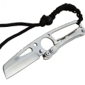 Gear Hit Cutter Tx01 Outdoor Kamp Bıçağı Metal 19 Cm - İpli Sap, Kılıflı