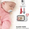 ÇOK SATAN Gece Görüşlü Bebek Odası Kamera Sıcaklık Uyarısı Izleme Ekranı