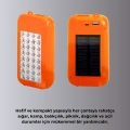 ÇOK SATAN Güneş Paneli ile Şarj Olan 32 LED’li Powerbank Cihazı