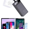 ÇOK SATAN Hızlı Taşınabilir 50.000 Mah Powerbank Led Ekran Android ve İOS Uyumlu