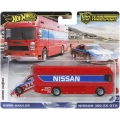 ÇOK SATAN Hot Wheels Premium Team Transport Euro Hauler & 94 Nissan 300 ZX GTS HRV44