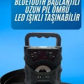 ÇOK SATAN Işıklı Bluetooth Hoparlör Ses Bombası Taşınabilir Yüksek Ses Kaliteli Radyo Özelliği