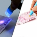 ÇOK SATAN Işıklı Sahte Para Kontrol Kalemi