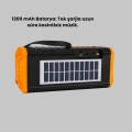 ÇOK SATAN J-IPOX P520 Bluetooth Hoparlör 8W Güçlü Ses Solar Şarj FM Radyo