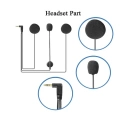 ÇOK SATAN Jack Girişli 3.5mm İntercom Kulaklığı Bt31,bt22,bt35 Uyumlu Motorsiklet Kask Yedek Mikrofon