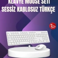 ÇOK SATAN Kablosuz Klavye Mouse Takımı - Ergonomik, Sessiz ve Enerji Tasarruflu