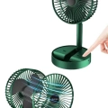 ÇOK SATAN Katlanabilir Teleskopik Şarjlı Fan Masaüstü Soğutucu Vantilatör