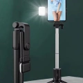 ÇOK SATAN Kendiliğinden Led Işıklı Kumandalı Uzayabilen Selfie Çubuğu,masa Üstü Tripod