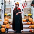 ÇOK SATAN Kırmızı Renk Halloween Cadılar Bayramı Çatal 107 cm