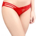ÇOK SATAN Kırmızı Şerit Detaylı Seksi Külot TM1139