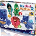 ÇOK SATAN KS Baby Puzzle Pijamaskeliler  My First Puzzle 4 in 1 Çerçevesiz