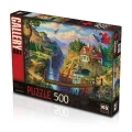 ÇOK SATAN KS Puzzle 500 Parça House On The Cliff