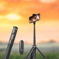 ÇOK SATAN Kumandalı Tripod Telefon Tutucu Selfie Çubuğu 360 Derece Dönebilen
