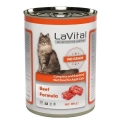 ÇOK SATAN Lavital Adult Tahılsız Biftekli Yetişkin Konserve Kedi Maması 400 Gr