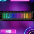 ÇOK SATAN Led Matrix Bluetooth Bağlantılı Araç Camına Uygun Pixsel Görünümlü 16X96 pixel