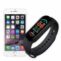 ÇOK SATAN M6 Akıllı Bileklik Siyah Adımsayar Spor Takibi Android ve İOS Uyumlu