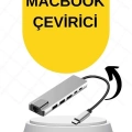 ÇOK SATAN Macbook Pro/air Uyumlu USB Type-C 8 In 1 Hub Dönüştürücü Çevirici Çoklayıcı USB Hdmı Micro Sd 8 Girişli