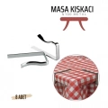 ÇOK SATAN Masa Örtüsü Klipsi - Metal Masa Kelepçesi Masa Örtüsü Sabitleyici  8 ADET