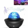 ÇOK SATAN Masa ve Gece Lambası Renkli Projektör Işıklı Disko Topu Bluetooth Hoparlör