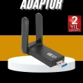ÇOK SATAN Mbps Wifi Alıcı Kablosuz Wifi Adaptörü Çift Band Çift Antenli