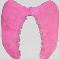 ÇOK SATAN Mega Boy Pembe Renk Tüylü Melek Kanadı 100x85 cm