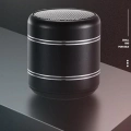 ÇOK SATAN Mini Alüminyum Tws Kablosuz Bluetooth Hoparlör – Yuvarlak Metal Tasarım, Yüksek Bas Ve Taşınabilir Özellikler