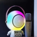 ÇOK SATAN Mini Karaoke Astronot Bluetooth Speaker Karaoke Mikrofon