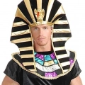 ÇOK SATAN Mısırlı Tutankamon Şapkası Kobra Yılan Figürlü
