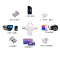 ÇOK SATAN Otg 4in1 Cep Telefonu Çok Fonksiyonlu Usb Flash Bellek 64 Gb Type-c, Micro Sd Ve Kart Okuyucu