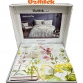 ÇOK SATAN Özdilek Çift Kişilik Ranforce Nevresim Takımı Jardin De Flor Beyaz