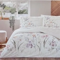ÇOK SATAN Özdilek Çift Kişilik Ranforce Nevresim Takımı White Lily