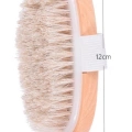 ÇOK SATAN Parlak Ve Pürüzsüz Görünüm Sağlayan %100 Doğal At Kılı Selülit Fırçası (oval)