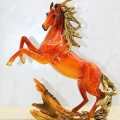 ÇOK SATAN Polyester Şahlanmış At Figürü Alk4588