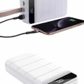 ÇOK SATAN Powerbank 50.000 Mah Dijital Göstergeli Taşınabilir 4 Portlu Hızlı Powerbank