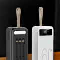 ÇOK SATAN Powerbank 60.000 MAH Dijital Göstergeli 4 Portlu Taşınabilir