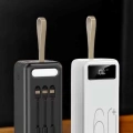 ÇOK SATAN Powerbank 60.000 MAH Dijital Göstergeli 4 Portlu Taşınabilir