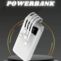 ÇOK SATAN Powerbank Şarj Cihazı 4 Çıkışlı 20.000 MAH Powerbank Kompakt Yüksek Kapasiteli Hızlı Şarj