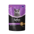 ÇOK SATAN Reflex Plus Jöle İçinde Somonlu ve Ton Balıklı Pouch Yetişkin Konserve Kedi Maması 85 Gr