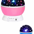 ÇOK SATAN Renkli Yıldızlı Gökyüzü Projeksiyon Gece Lambası Pilli ve USB Kablolu