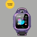 ÇOK SATAN S10 Mor Çocuk Takip Saati Elektronik Bariyer ve Sesli Mesaj Destekli