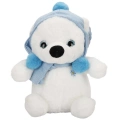 ÇOK SATAN Şapkalı ve Atkılı Peluş Kutup Ayısı 30 cm S00004773